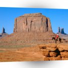 Native Americans Navajo On Horseback Monument Valley Arizona A1 Xlarge Canvas