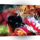 Native Americans The Dance A1 Xlarge Canvas