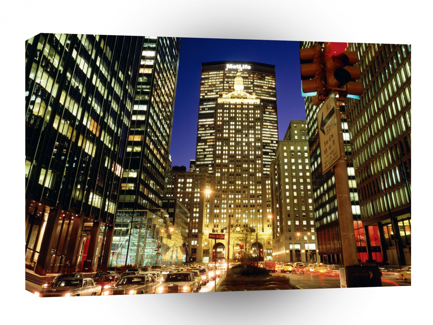 New York Park Avenue A1 Xlarge Canvas