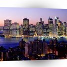 New York Twilight Sky A1 Xlarge Canvas