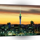 New Zealand Evening Glow Auckland A1 Xlarge Canvas
