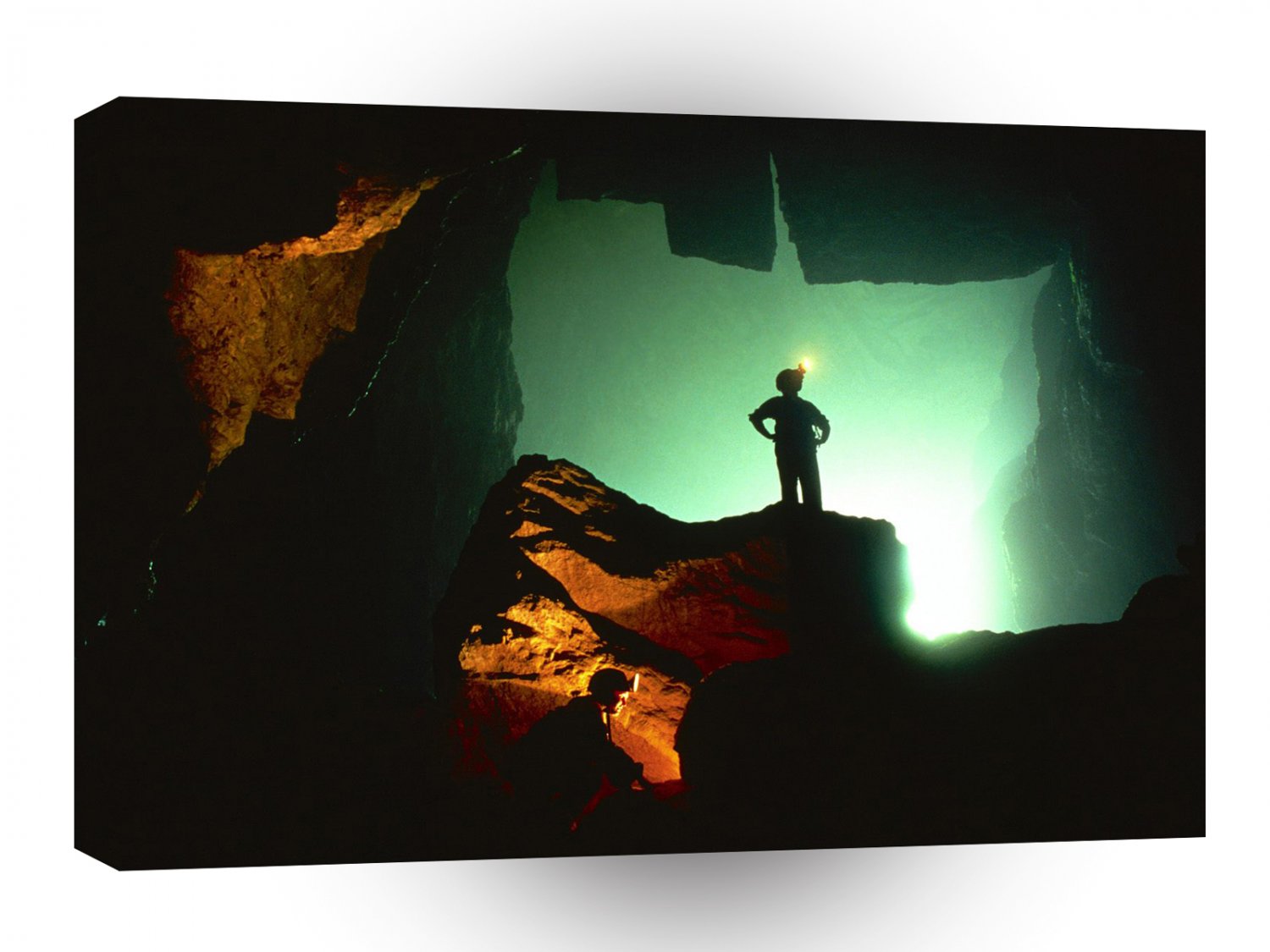 New Zealand Lost World Cave System A1 Xlarge Canvas