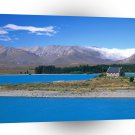 New Zealand Shepherd Lake Tekapo Near Church A1 Xlarge Canvas