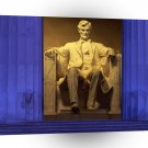 Patriotic Lincoln Memorial Washington A1 Xlarge Canvas