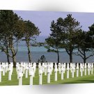 Patriotic Silent Remembrance Normandy American A1 Xlarge Canvas