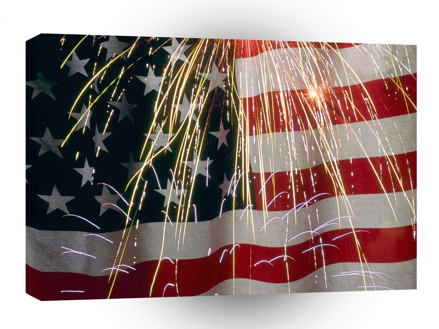 Patriotic Star Spangled Spectacular A1 Xlarge Canvas