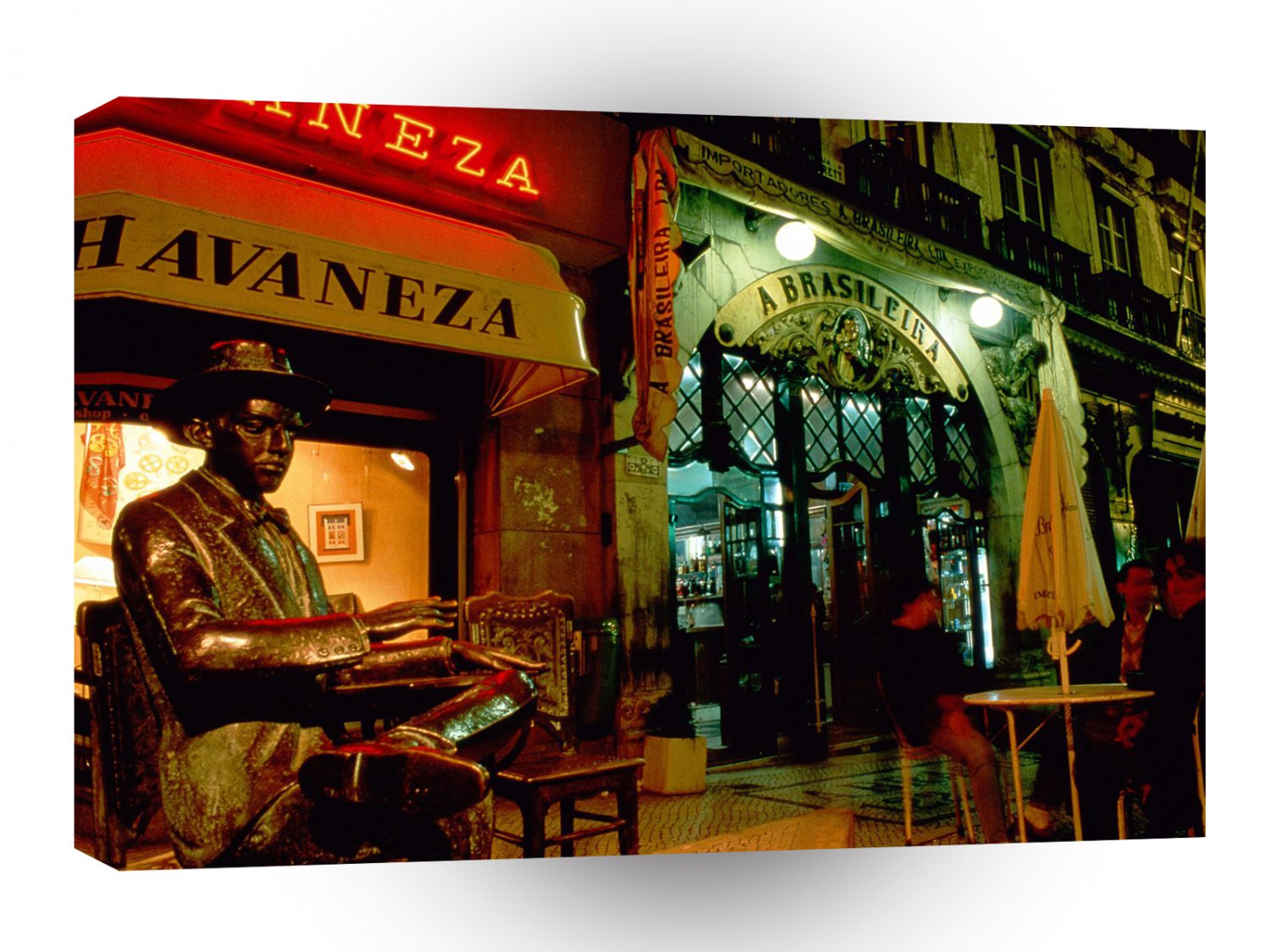 Portugal Terrace Lisbon A1 Xlarge Canvas