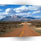 Roads Lonesome Highway Guadalupe Mountains Texas A1 Xlarge Canvas