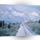 Roads Plowing The Way Alaska A1 Xlarge Canvas