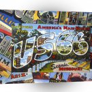Route 66 Postcards Authors Collection A1 Xlarge Canvas