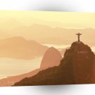 South America Corcovado Mountain Rio De Janeiro Brazil A1 Xlarge Canvas