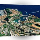 Southern Europe Aerial View Monaco A1 Xlarge Canvas