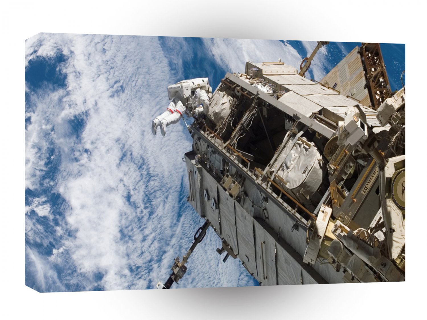 Space Astronaut Hard At Work A1 Xlarge Canvas