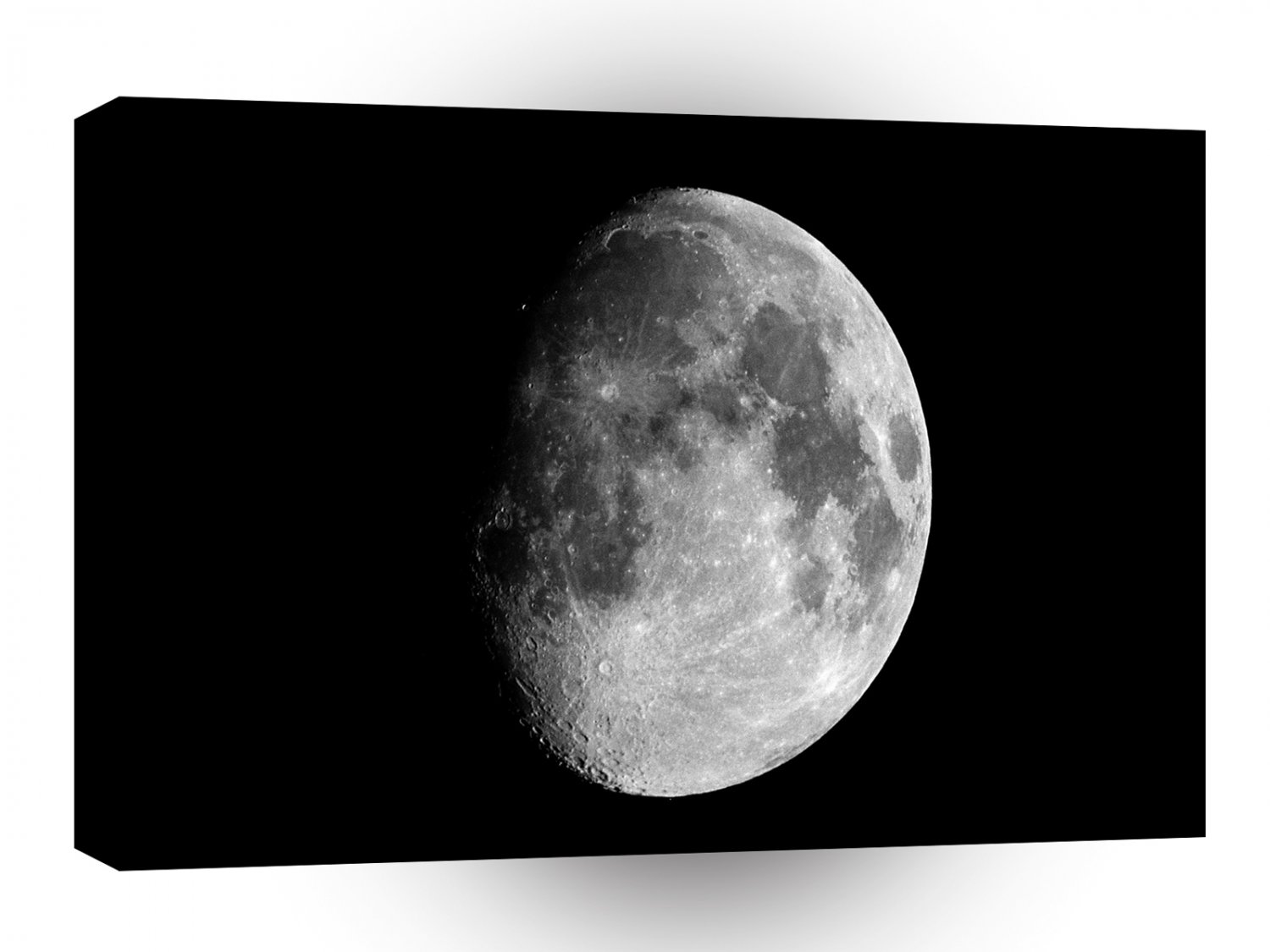 Space Earths Moon A1 Xlarge Canvas