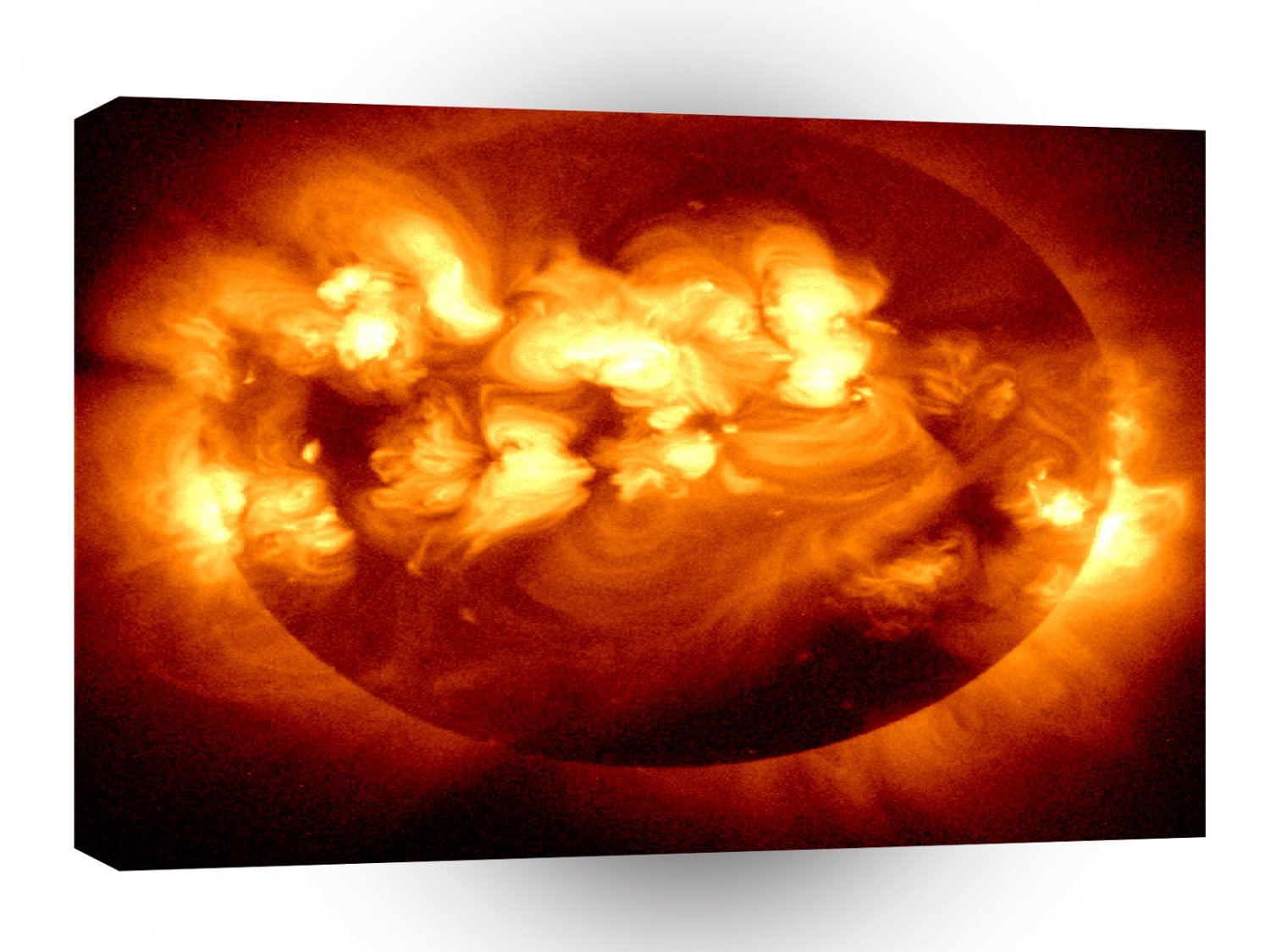 Space Main Solar Flares A1 Xlarge Canvas