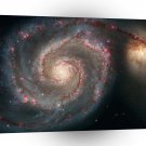 Space Redeye Spiral Galaxy A1 Xlarge Canvas