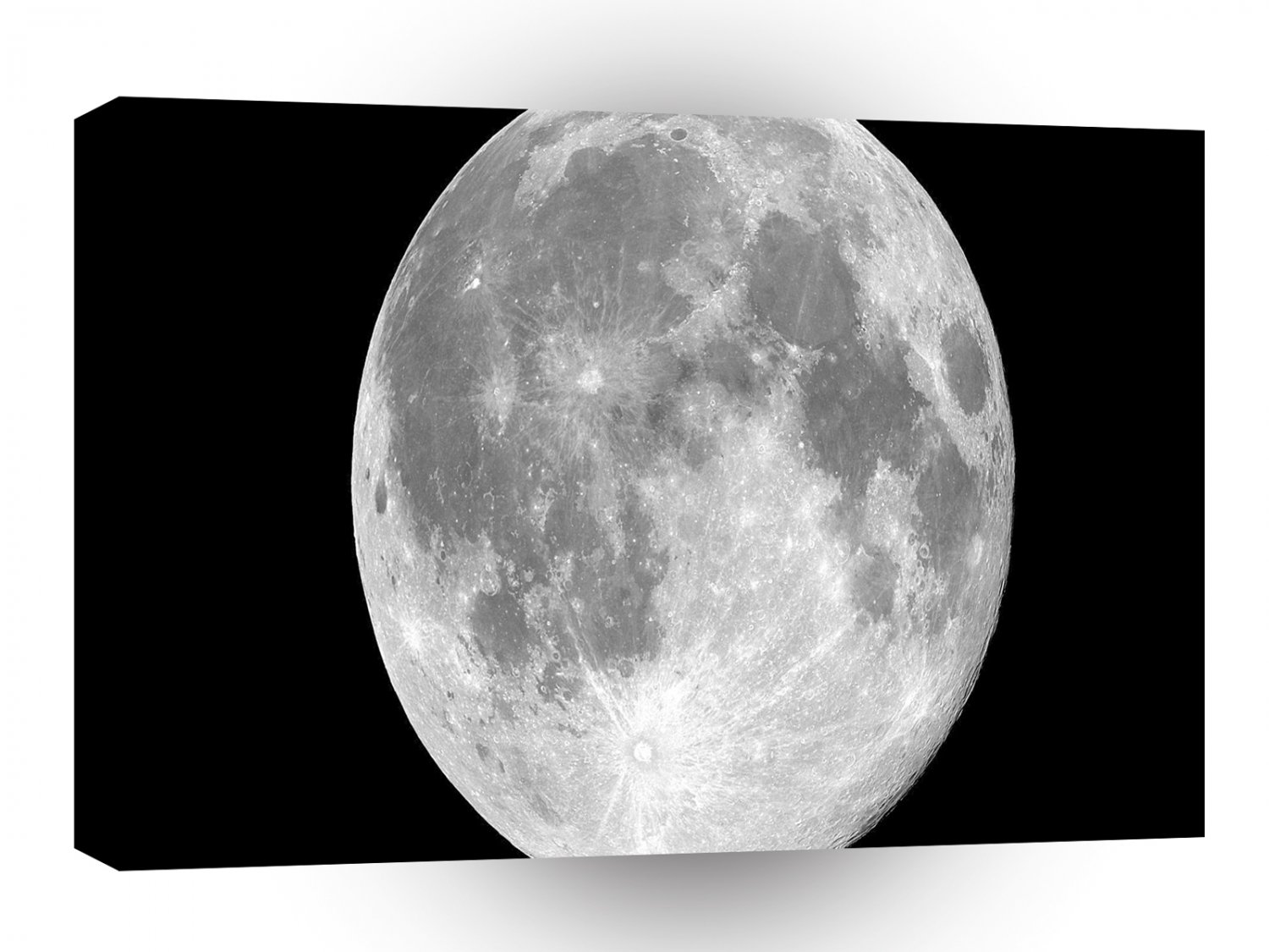 Space Sloar Moon Close Up A1 Xlarge Canvas