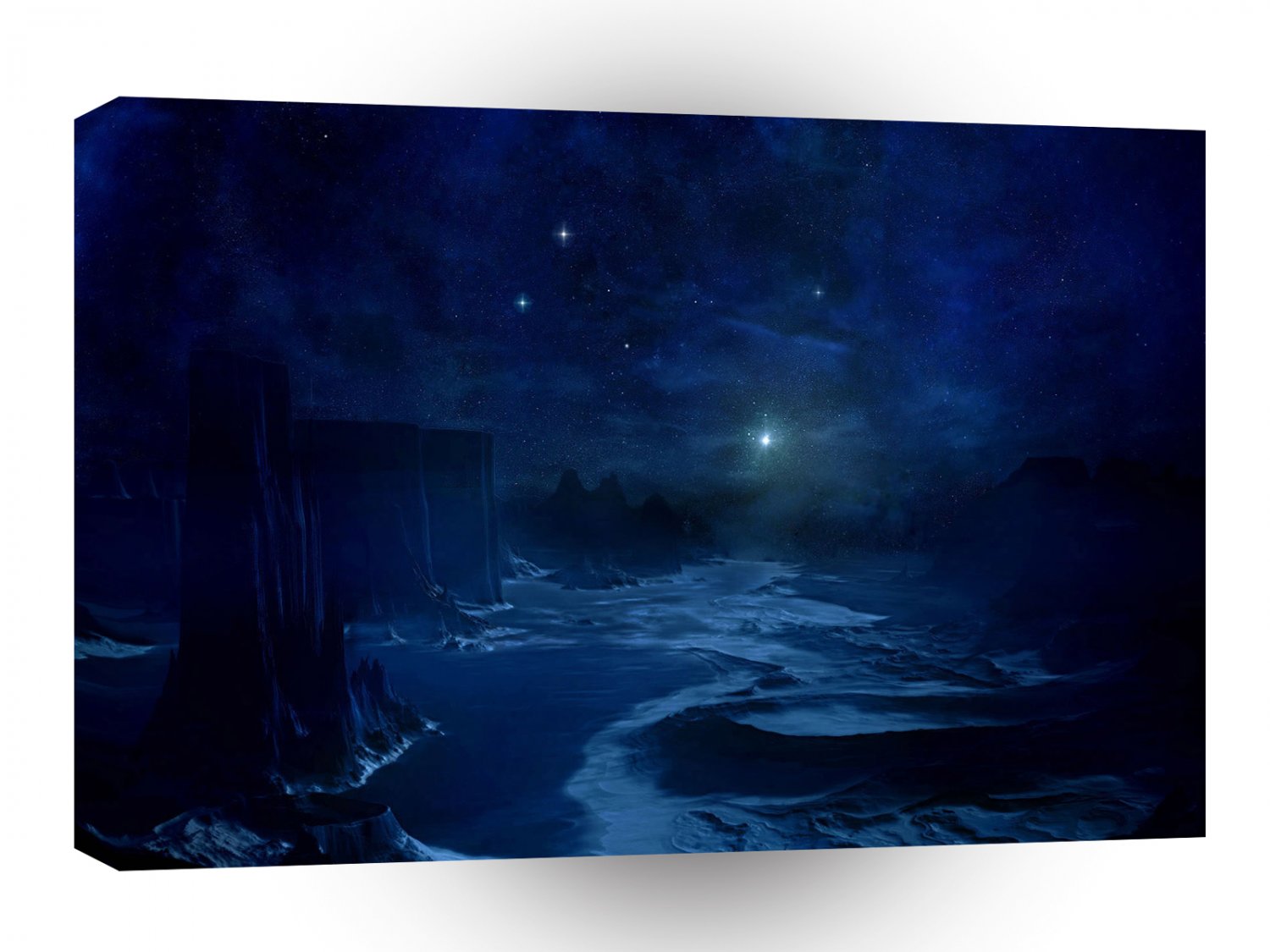 Space The Distant Star Shines A1 Xlarge Canvas