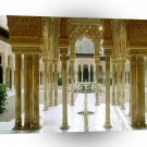 Spain Court Lions Alhambra Granada A1 Xlarge Canvas