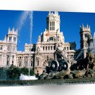 Spain Plaza De Cibeles Madrid A1 Xlarge Canvas