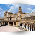 Spain Plaza De Espana Seville A1 Xlarge Canvas