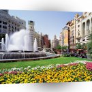 Spain Plaza Del Ayuntamiento Valencia A1 Xlarge Canvas
