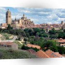 Spain Segovia City Backdrop A1 Xlarge Canvas