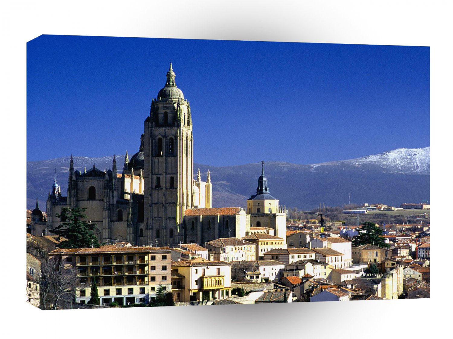 Spain Segovia Mountain Backdrop A1 Xlarge Canvas