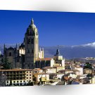 Spain Segovia Mountain Backdrop A1 Xlarge Canvas