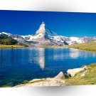 Switzerland Matterhorn Stellisee Valais A1 Xlarge Canvas