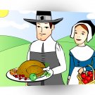 Thanksgiving Celebrating The Feast A1 Xlarge Canvas