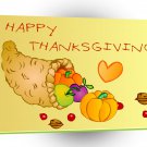 Thanksgiving Horn Of Plenty A1 Xlarge Canvas