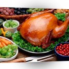 Thanksgiving Turkey With All The Trimmings A1 Xlarge Canvas