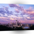 United States Downtown Seattle At Sunset Washington A1 Xlarge Canvas