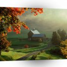 United States Sleepy Hollow Farm Woodstock Vermont A1 Xlarge Canvas