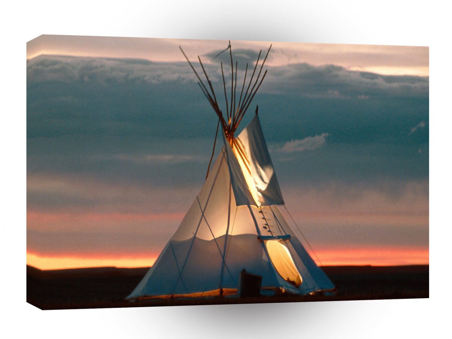 United States Tepee Range Wyoming A1 Xlarge Canvas