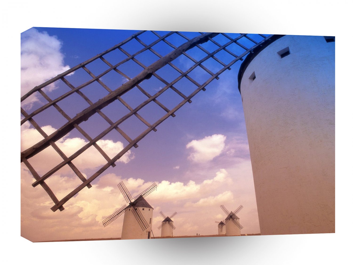 Windmills Campo De Criptana Ciudad Real Province Spain A1 Xlarge Canvas