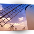 Windmills Campo De Criptana Ciudad Real Province Spain A1 Xlarge Canvas