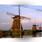 Windmills Kinderdijk Netherlands A1 Xlarge Canvas