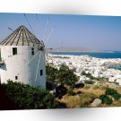 Windmills Mykonos Cyclades Islands Greece A1 Xlarge Canvas