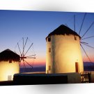 Windmills Mykonos Windmills Greece A1 Xlarge Canvas