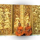 World Cultures Doors Of Wat Aham Temple Luang Prabang Laos A1 Xlarge Canvas