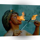 World Cultures On Fire India A1 Xlarge Canvas