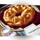 World Easter Egg Bread A1 Xlarge Canvas