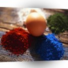World Easter Eggs Color Powder A1 Xlarge Canvas