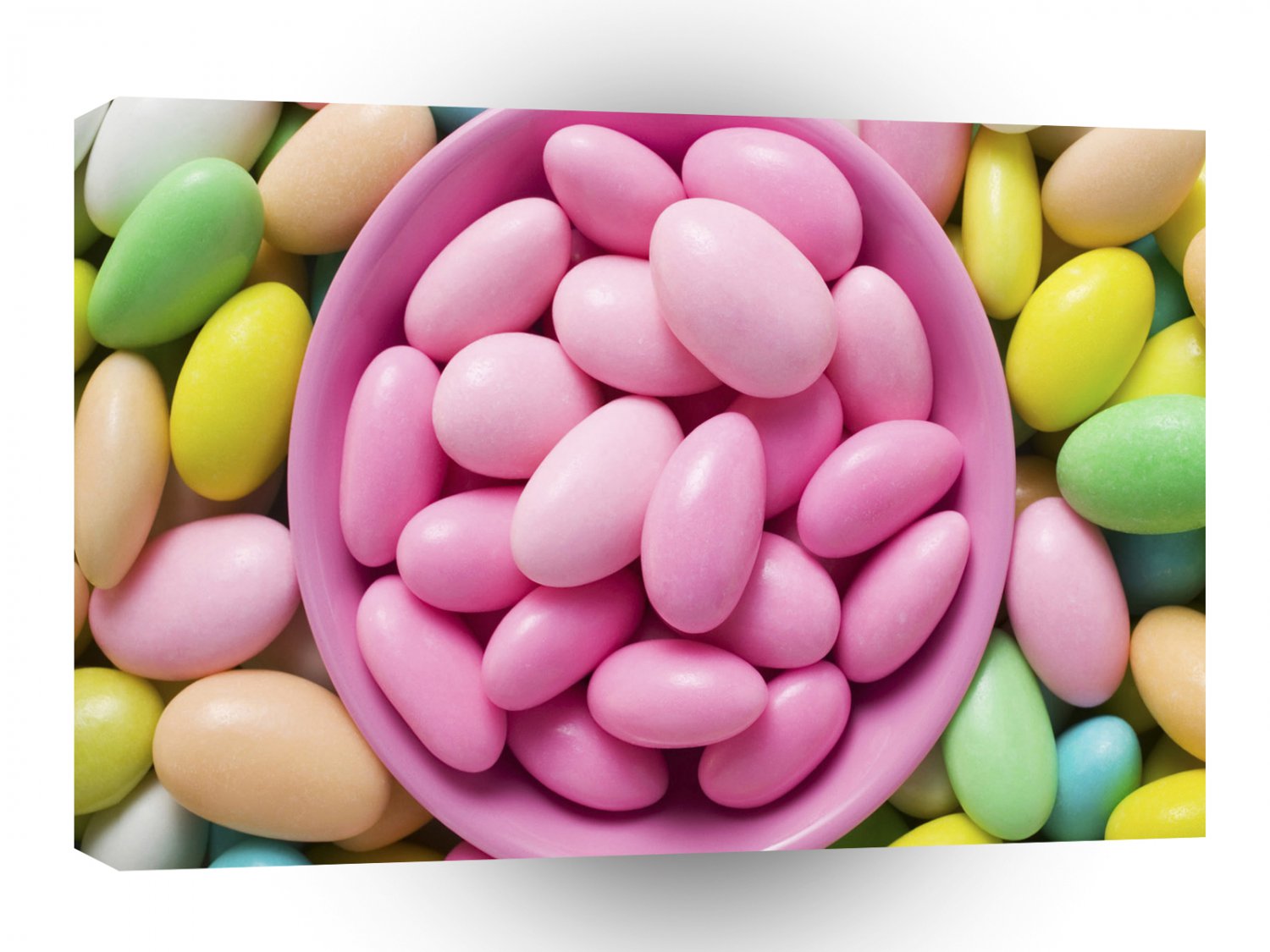 World Easter Eggs Pink Chocolate A1 Xlarge Canvas