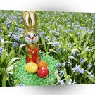 World Easter Eggs Rabbit A1 Xlarge Canvas