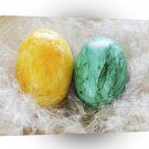World Easter Eggs Yellow Green Contrast A1 Xlarge Canvas