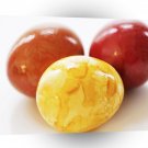 World Easter Eggs Yellow Red Orange A1 Xlarge Canvas