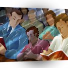 World Easter Family Prayer A1 Xlarge Canvas